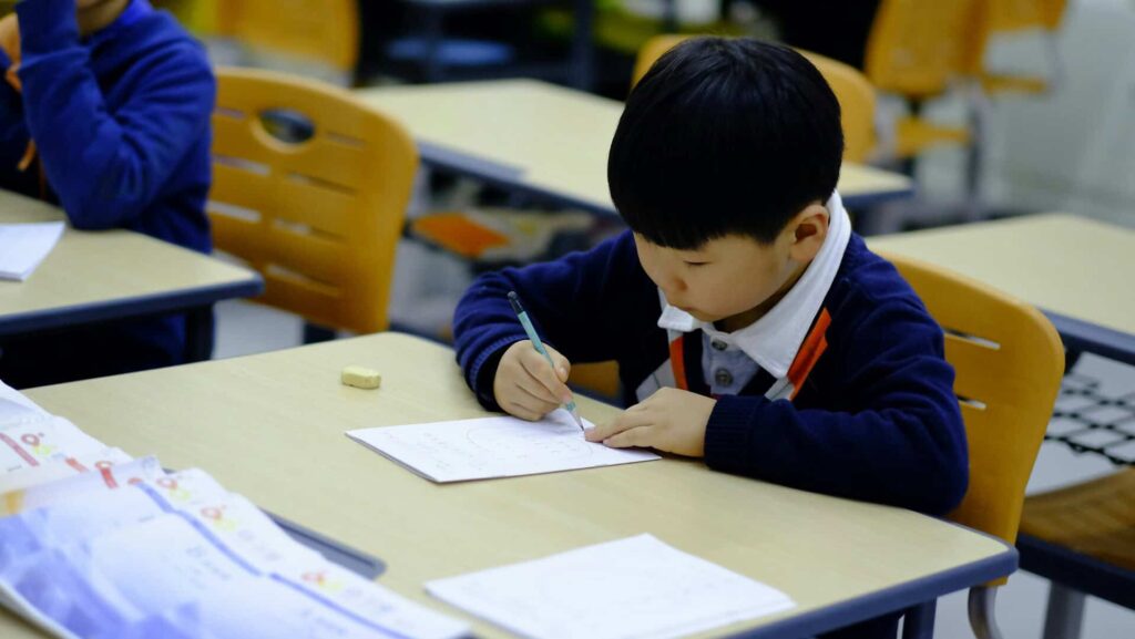 A student is studying to prepare for an exam.
